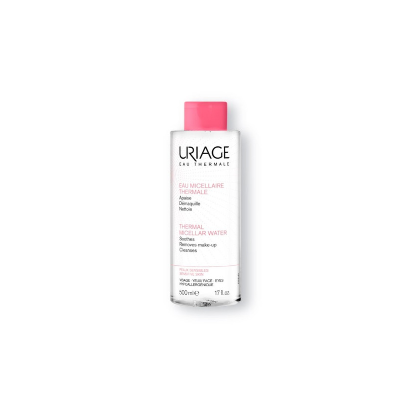 Belleza Uriage Agua Termal Micelar Desmaquillante Sin Perfume Pieles Intolerantes 500ml