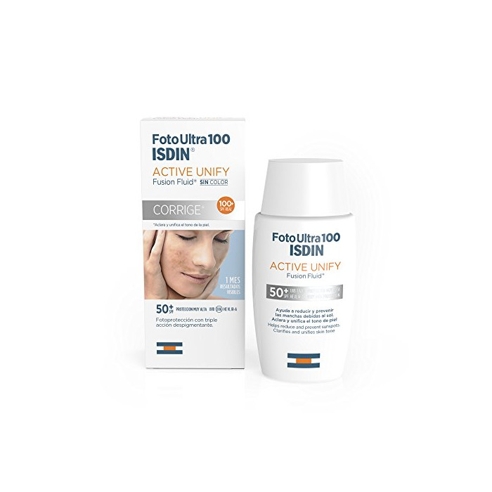 Belleza FotoUltra100 ISDIN Active Unify SPF 50+