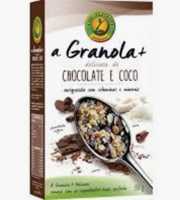 Producto a Granola chocolate e coco