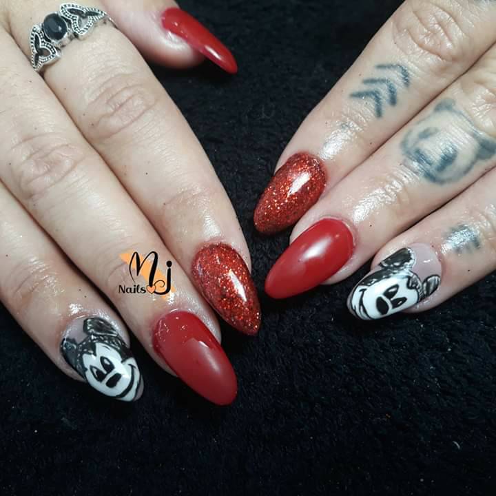 Moda Nail Art Mickey