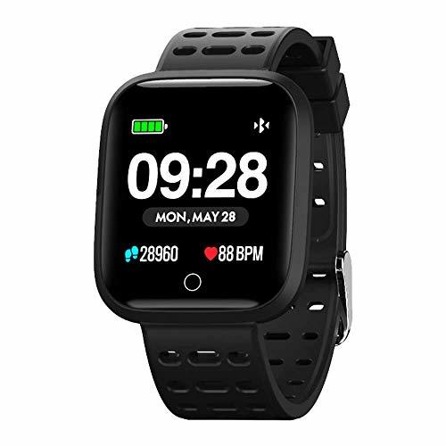 Electronic Azorex SmartWatch Multifunción Reloj Inteligente Redondo Deportivo Impermeable IP67