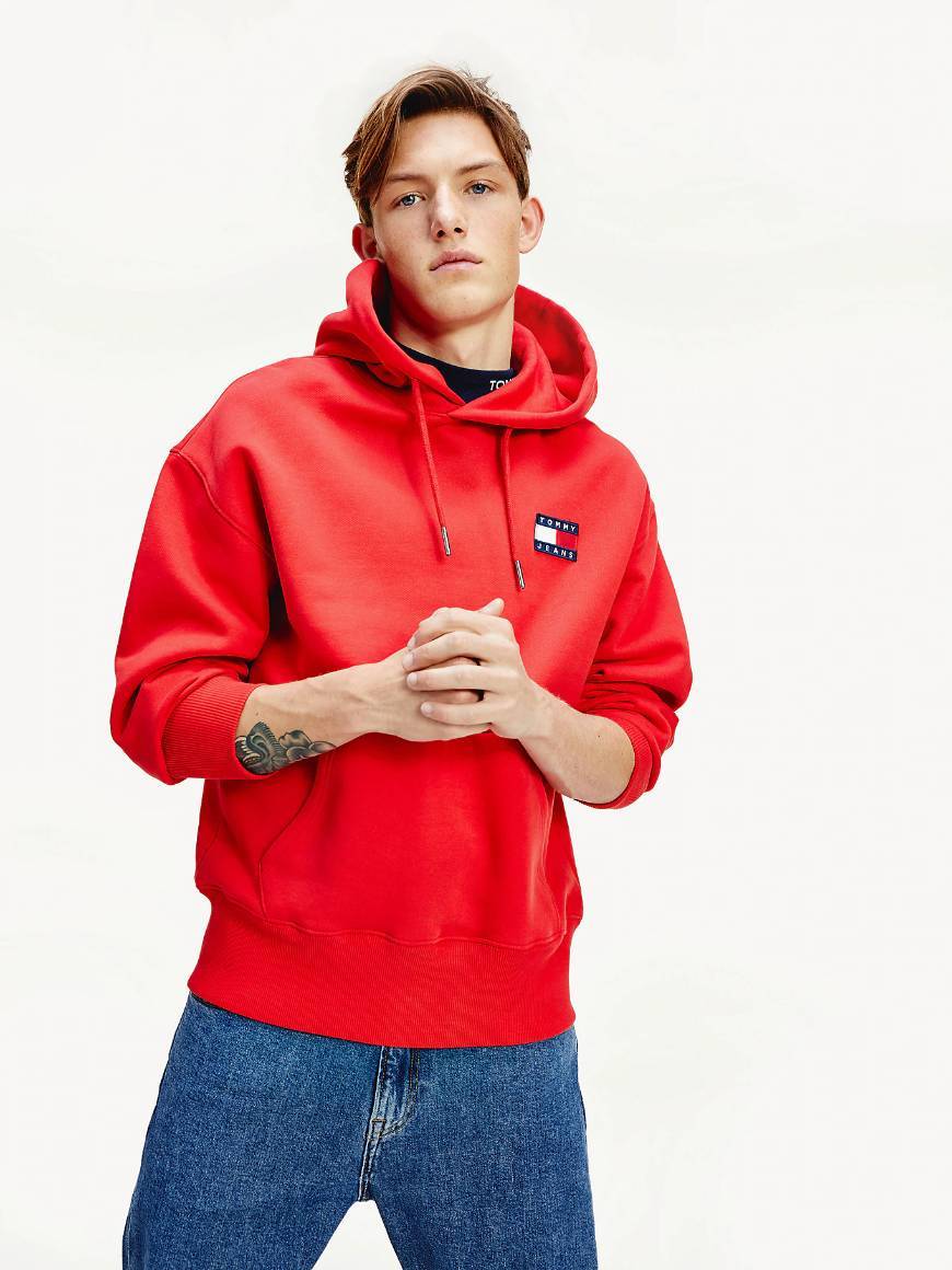 Moda Tommy Badge Hoody 