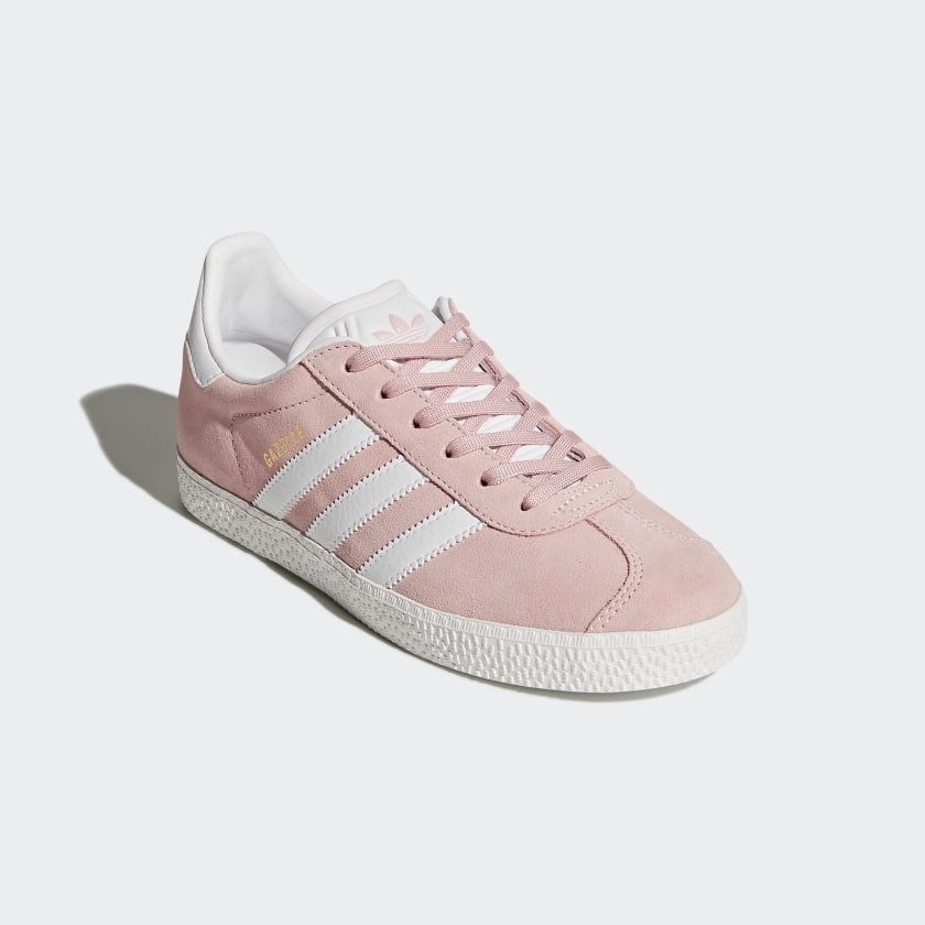 Moda Gazelle rosa 👟