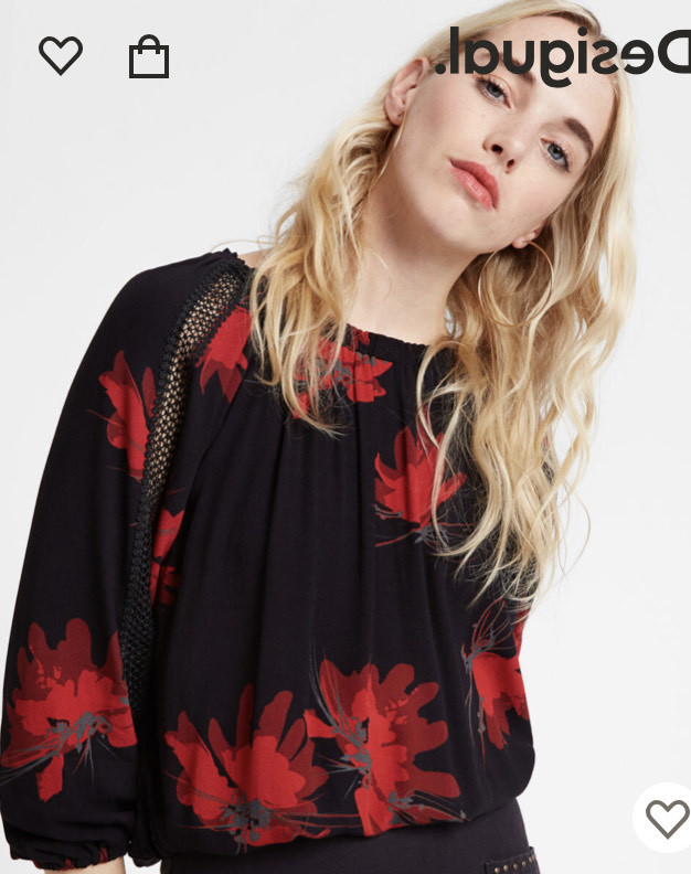 Blusa floral tricô | Desigual.com