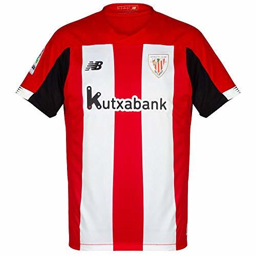 Product New Balance 2019-2020 Athletic Bilbao Home Football Soccer T-Shirt Camiseta