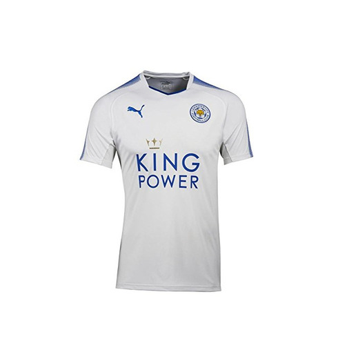 Puma Fútbol Leicester City FC England Camiseta 3rd 2017 2018 Niños Color Blanco Azul