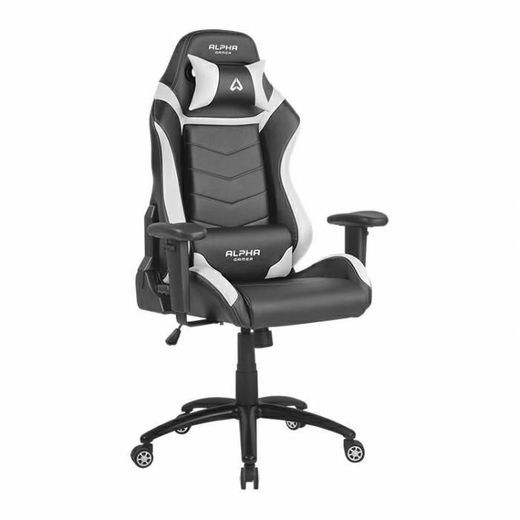 Social Cadeira Gaming Alpha Gamer Gamma Black/White

