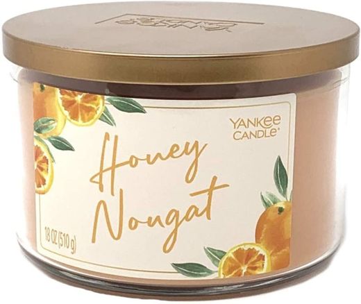 Honey Nougat 3 Yankee Candle