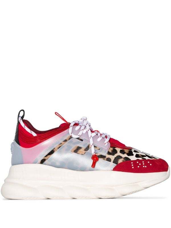 Social VERSACE - Chain Reaction chunky sneakers