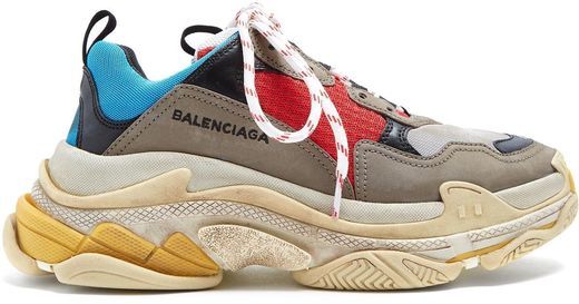 BALENCIAGA - Triple S low-top sneakers