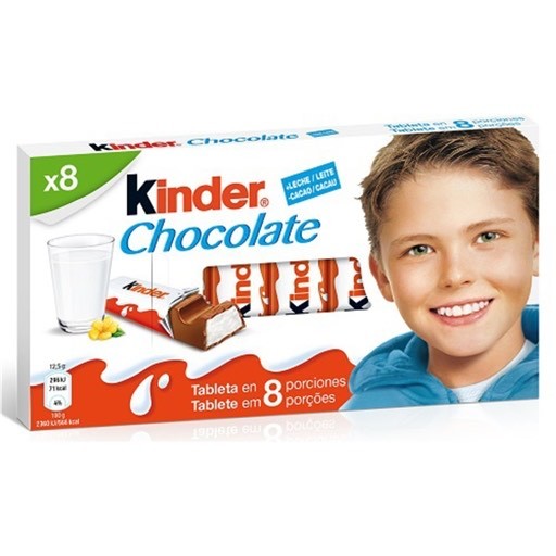 Moda Kinder chocolate