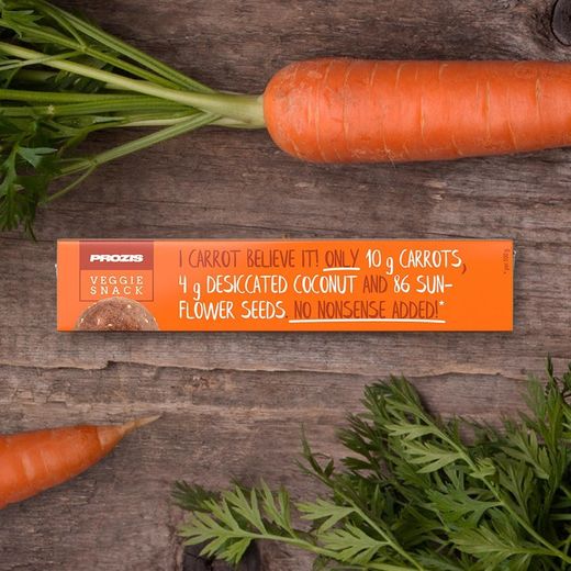 Raw veggie snack-Cenoura