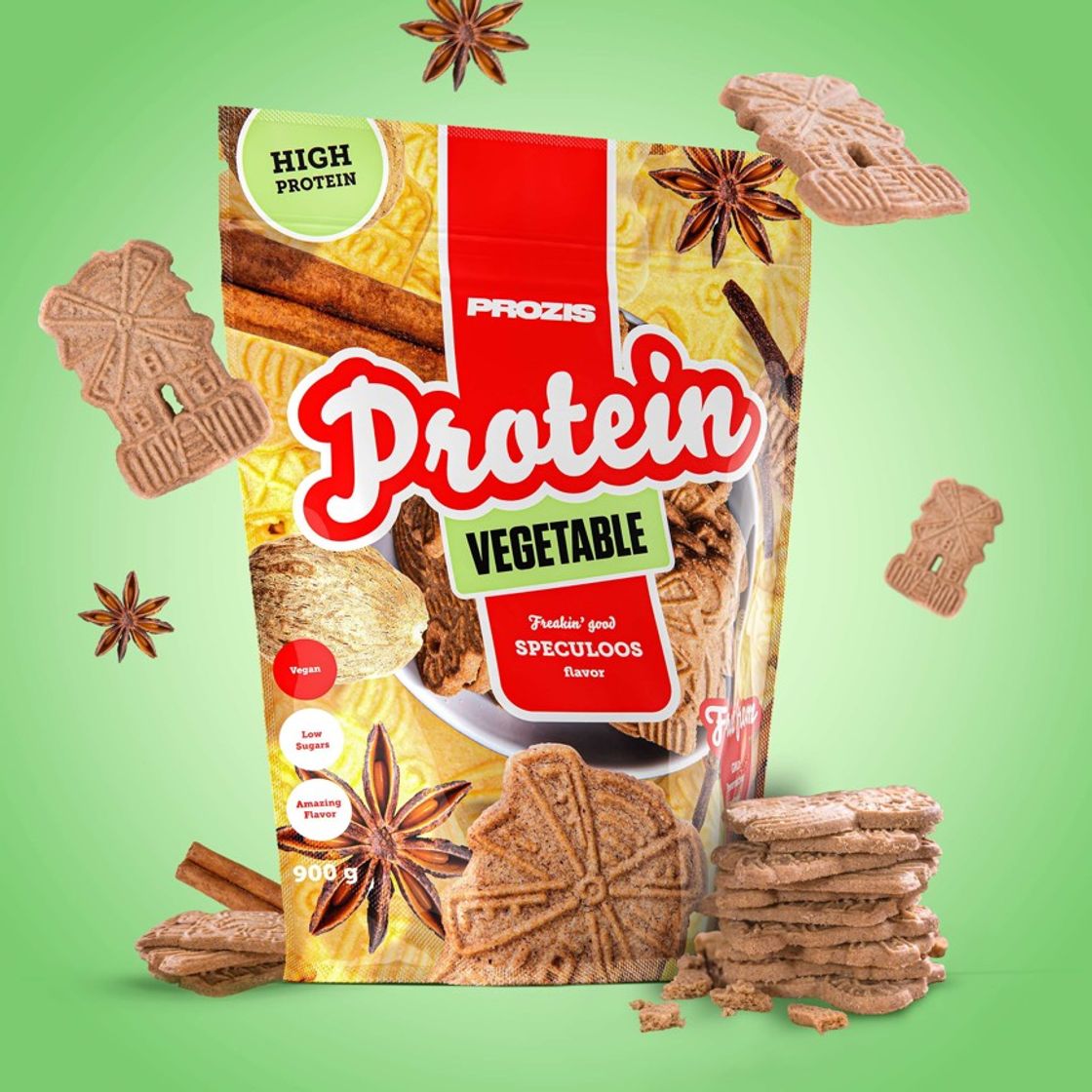 Producto Prozis –proteína vegetal freakin’good