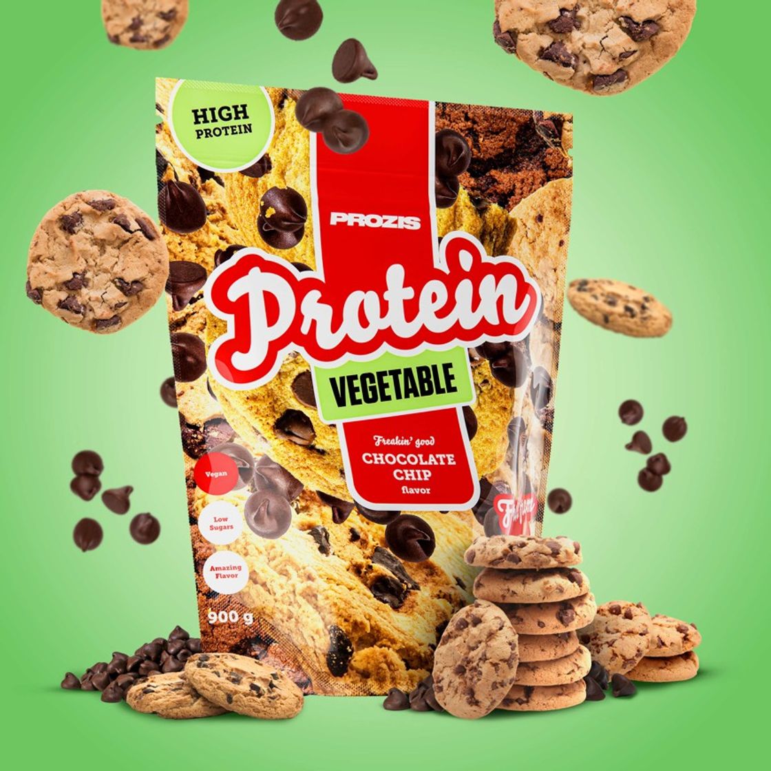 Producto Prozis –proteína vegetal freakin’good