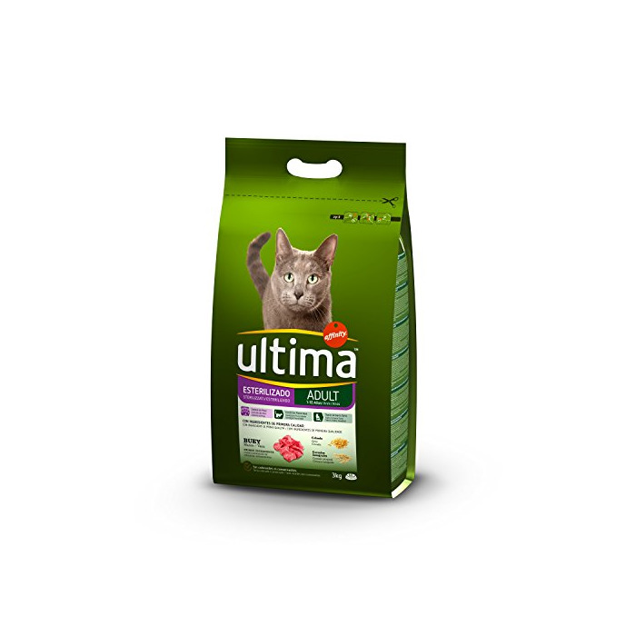 Products Ultima Pienso para Gatos Esterilizados Adulto con Buey