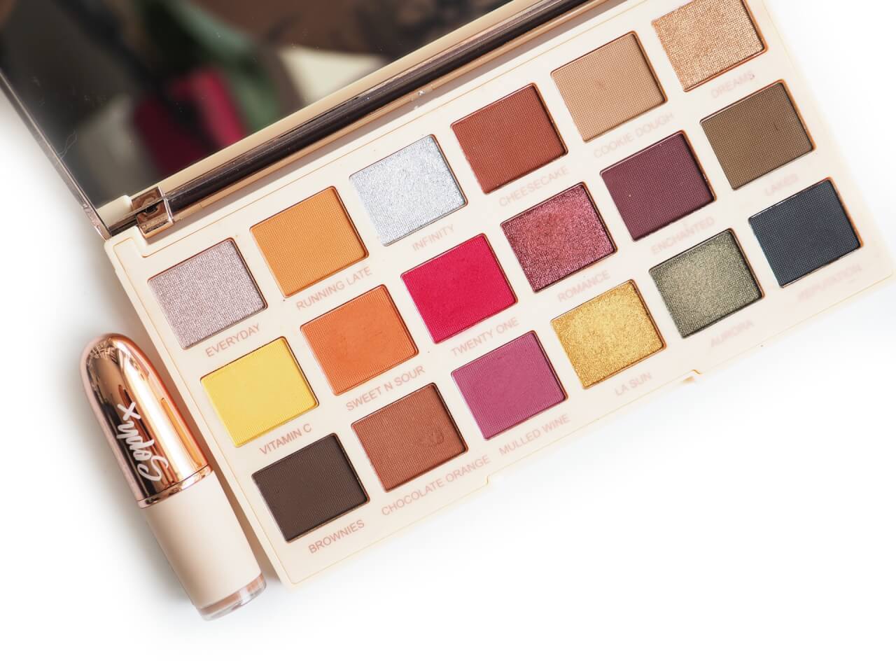 Belleza Makeup Revolution Soph X Ultra Eyeshadows Extra Spice Paleta 18 cieni do