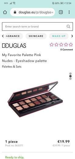  My Favorite Palette Pink Nudes 