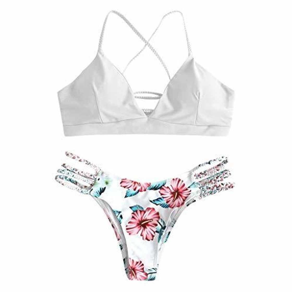 Social riou Bikini Conjuntos de Bikinis para Mujer Push Up Mujeres Traje de