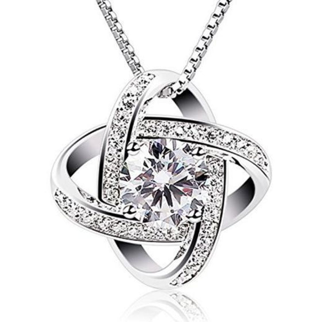 Social B.Catcher Collar Mujer Plata de Ley 925 ''Eres la luz de mis