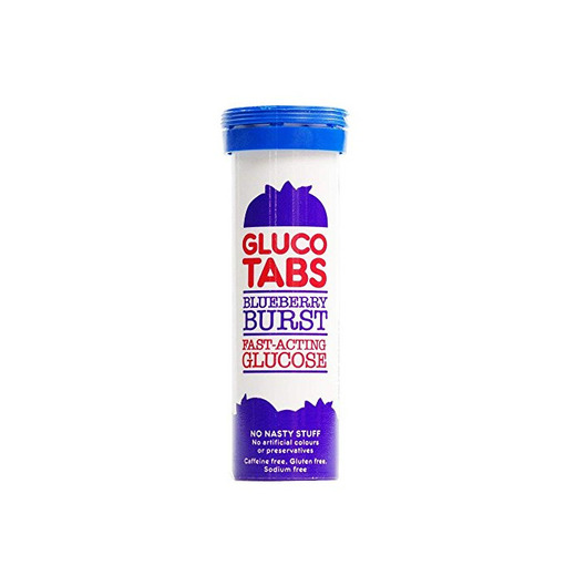 Gluco Tabs Blueberry Burst Glucotabs for Sports Energy)