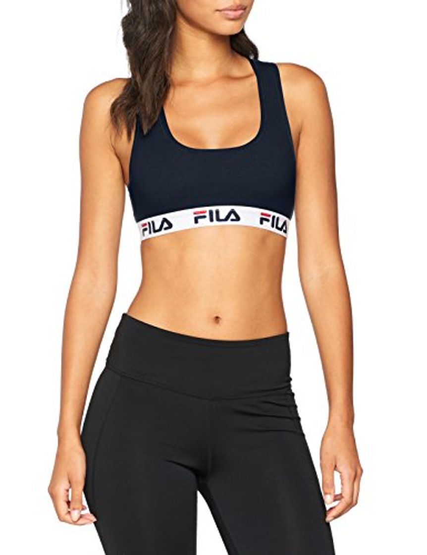 Moda Fila 1-Pack Urban Bra Fu6042 Navy Sujetador Deportivo, Azul 321, Medium