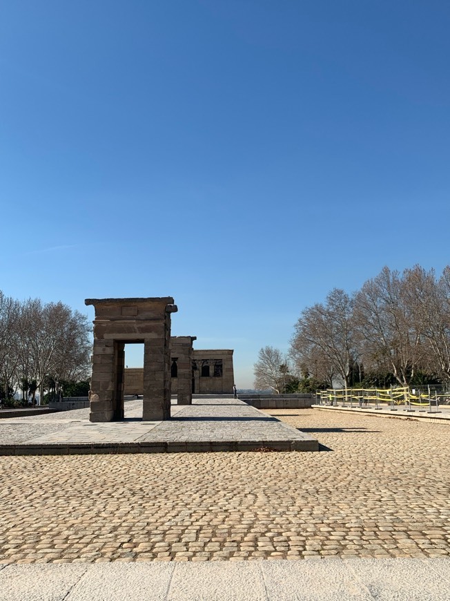 Lugar Templo de Debod