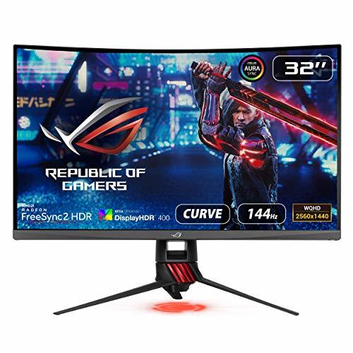 Electrónica ASUS ROG Strix XG32VQR - Monitor de Gaming HDR curvo de 32