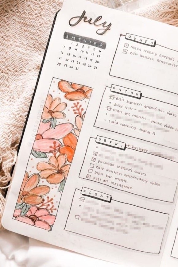 Moda Bullet journal 