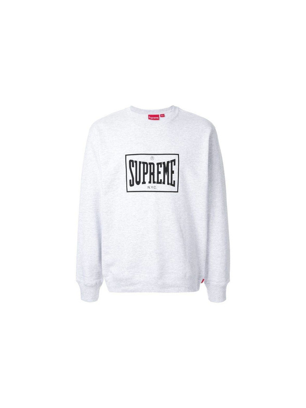 Social Supreme warm up crew neck sweatshirt