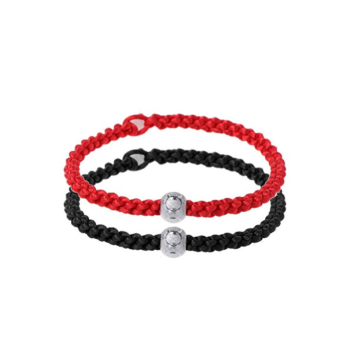 Categoría de hogar Xuniu 2 Piezas Pulsera de Cuerda roja Hecha a Mano