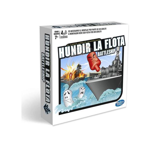 Hasbro Gaming- Hasbro Hundir la Flota, Juego de Tablero,