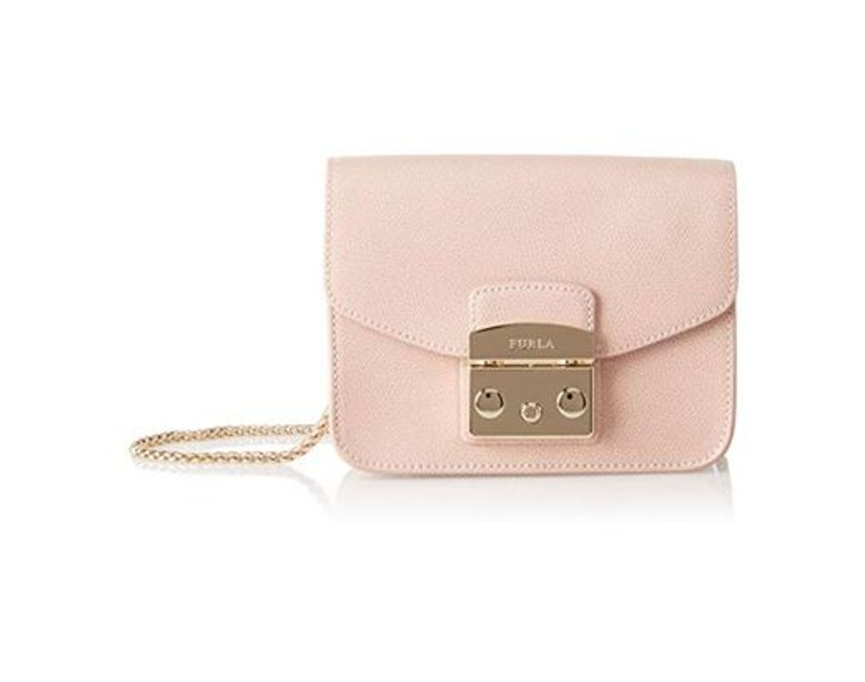 Moda Furla - Metropolis Mini Crossbody, Bolsos bandolera Mujer, Rosa