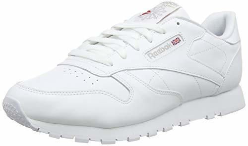 Reebok CL LTHR 2232 - Zapatillas de deporte de cuero para mujer