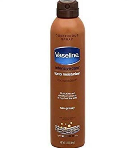 Creme de corpo em spray vaseline