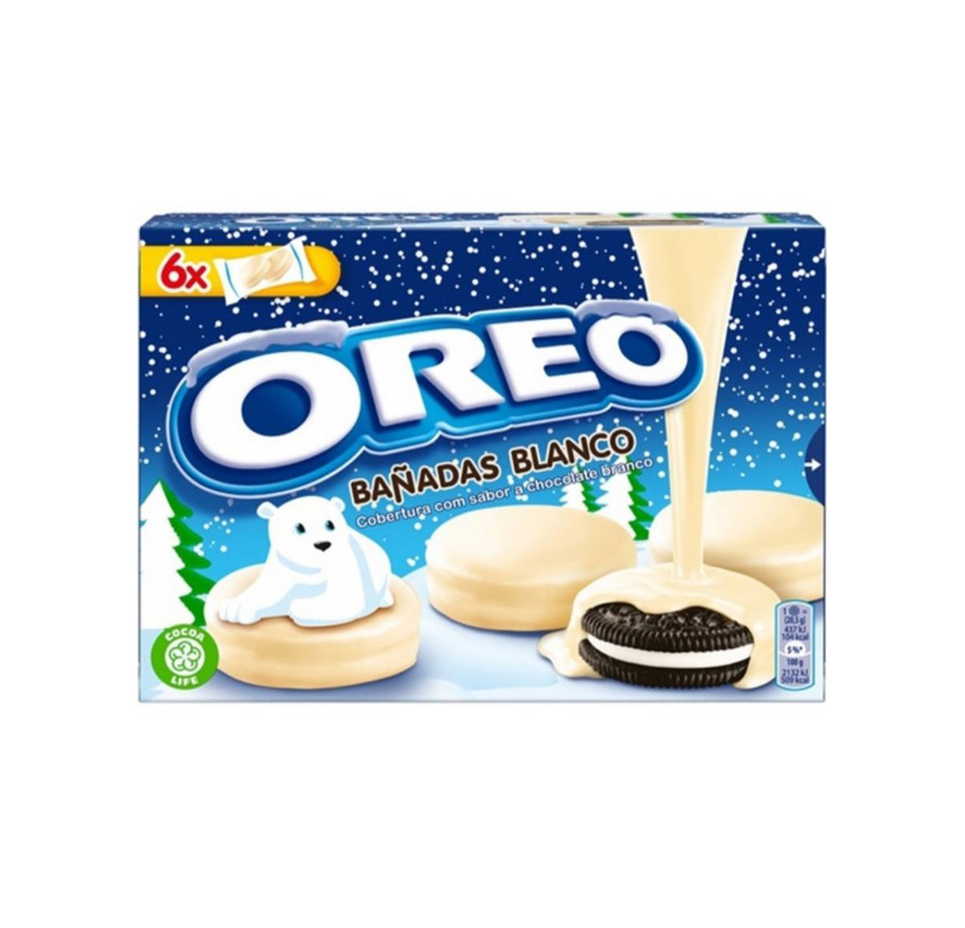 Social Oreo Bañadas Galletas Cubiertos de Chocolate Blanco