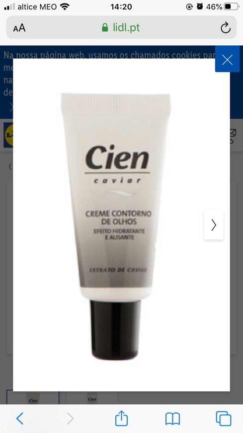 Productos Contorno olhos cien economico