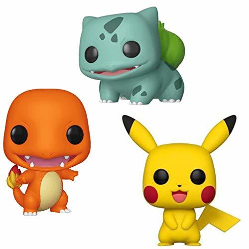 Place Pet Elf Pop [3 PC] Figuras Pikachu Charizard Bulbasaur