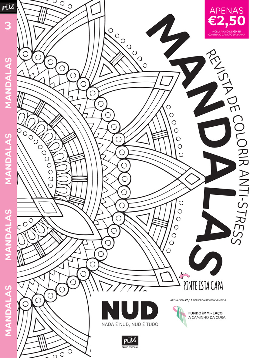 Fashion NUD Mandalas 3 | PUZ ® - Revistas de Passatempos e Palavras ...