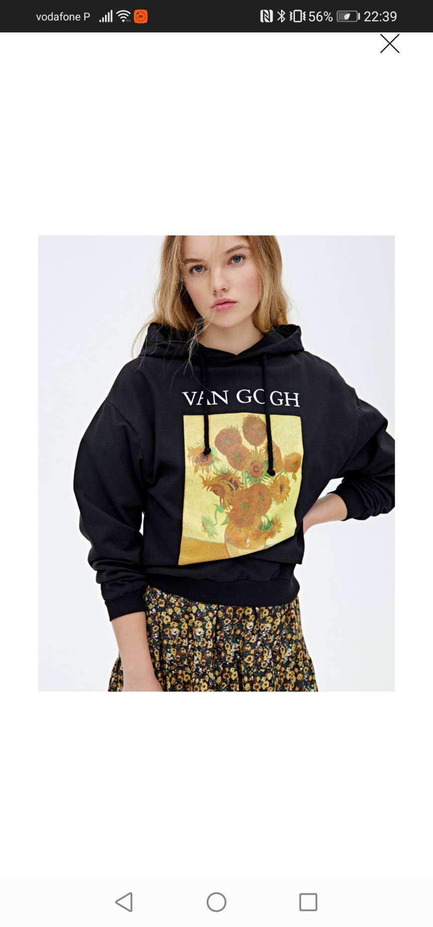 Product Sweatshirt Van Gogh Pull&Bear