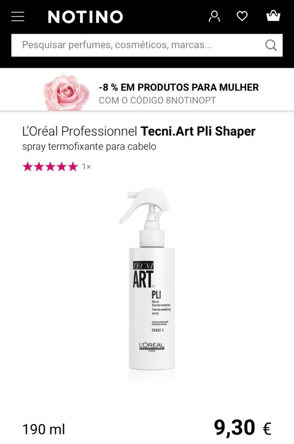 Fashion Spray Termofixante Cabelo