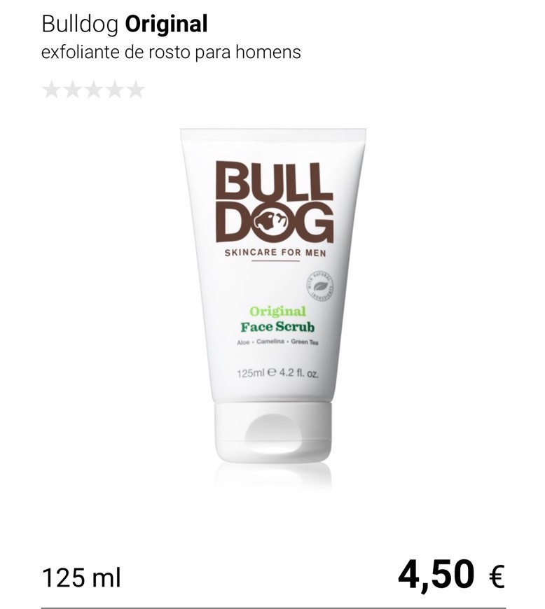 Fashion Esfoliaste de rosto para homem