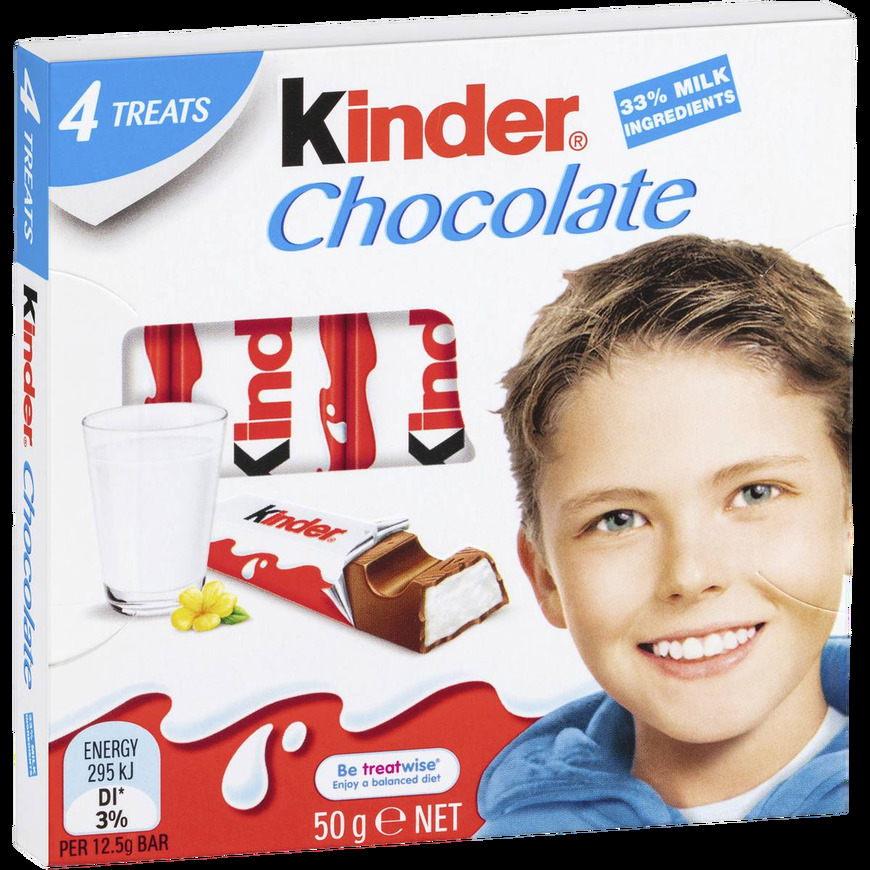 Moda Kinder chocolate 