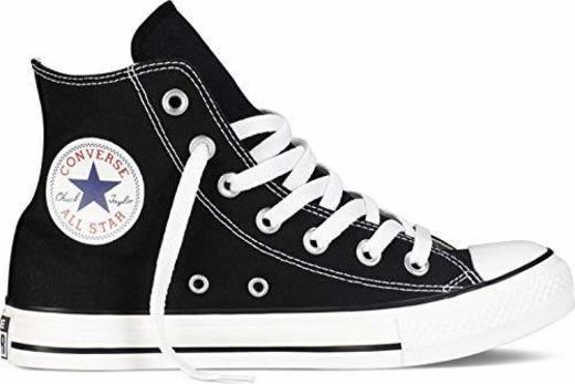 Converse Chuck Taylor All Star Hi M9160, Zapatillas Altas para Hombre, Negro