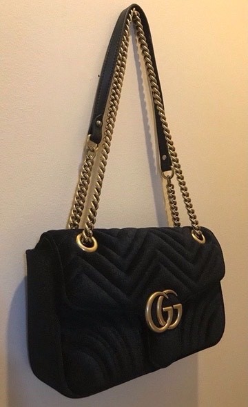 Moda Gucci marmont velvet 