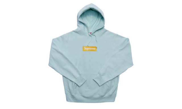 Fashion Supreme Hooded Sweatshirt Ice Blue