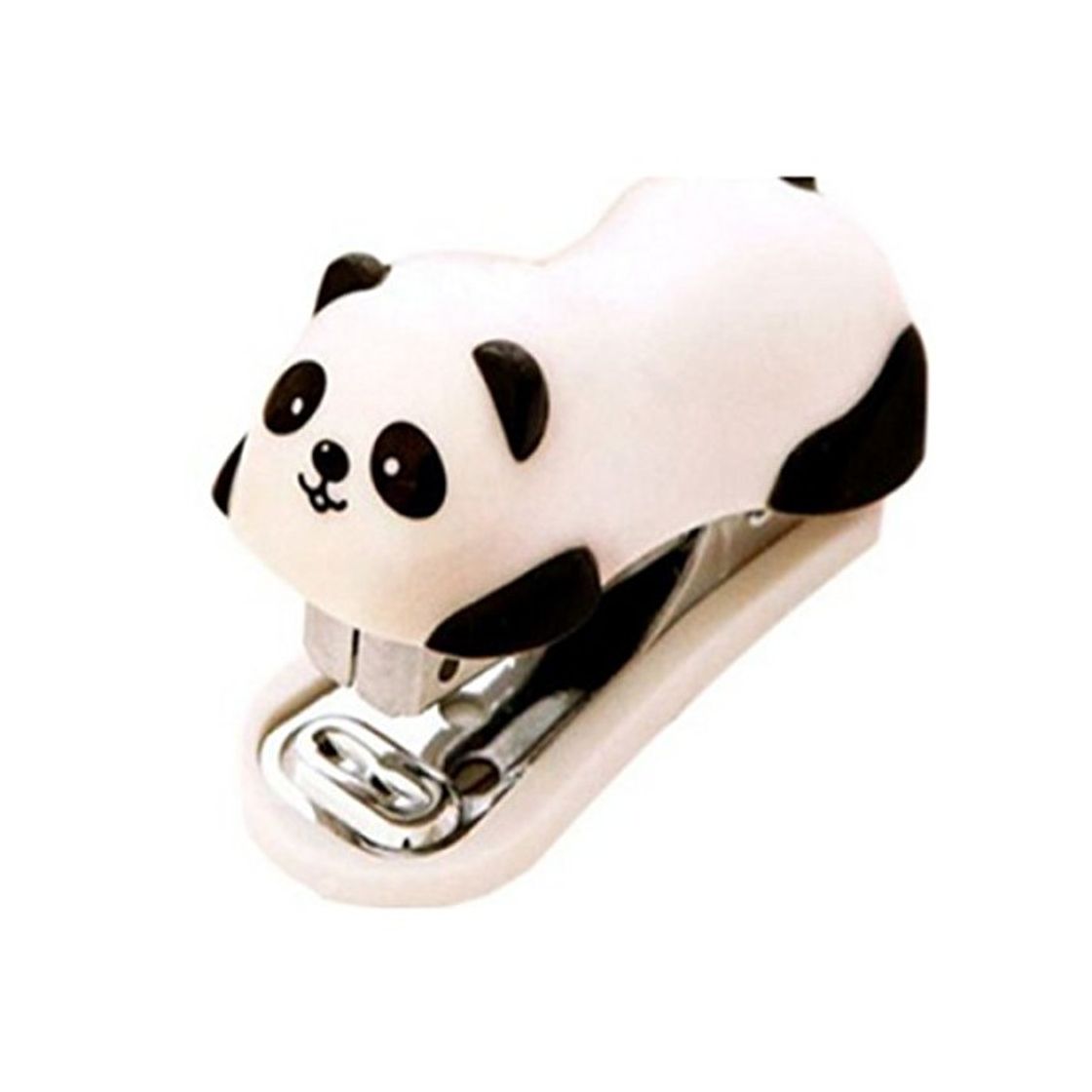 Producto Unicoco 1 Pcs Grapadora Diseño de Oso Panda Tamaño Pequeño Mini Oficina