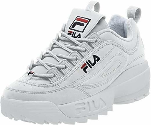 Zapatillas Fila Strada Disruptor para hombre, Blanco