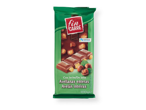 Fashion Chocolate de Leite com Avelãs/Lidl