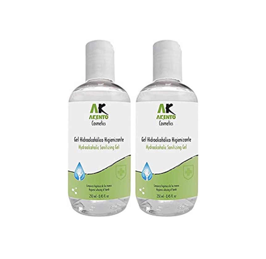 Producto Akento
Gel hidroalcohólico de manos Akento 250ml