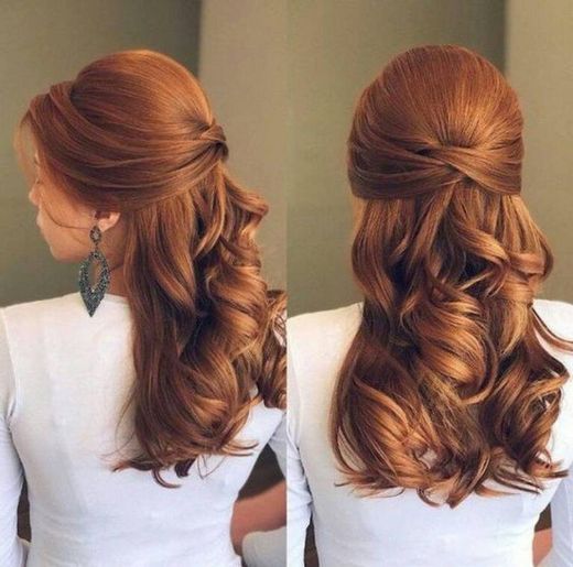 Penteado simples